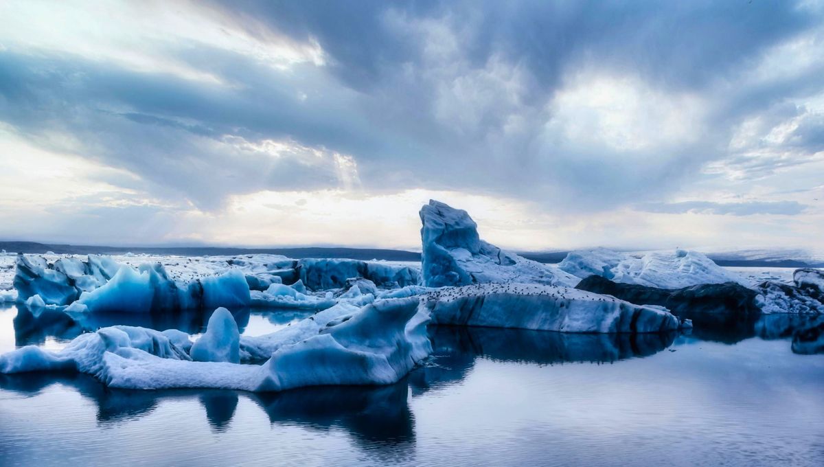 De dónde viene el color azul de los glaciares.