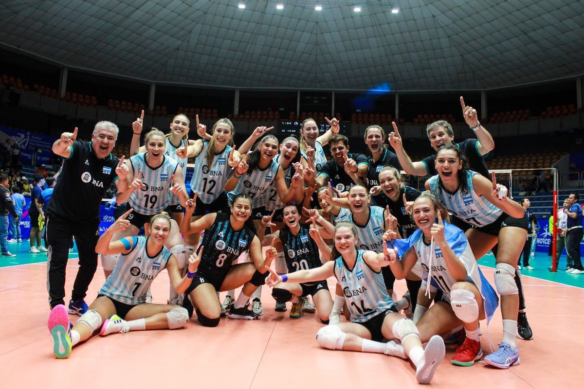 Las Panteras bicampeonas. La selección argentina de vóley femenino -Las Panteras- se consagraron en Puerto Rico.