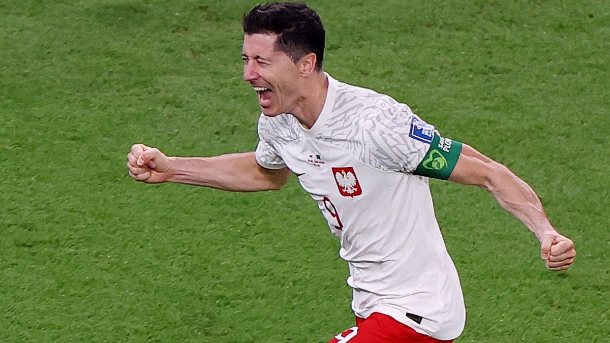 Robert Lewandowski, goleador de Polonia, enfrentará a la Selección argentina por el Mundial Qatar 2022