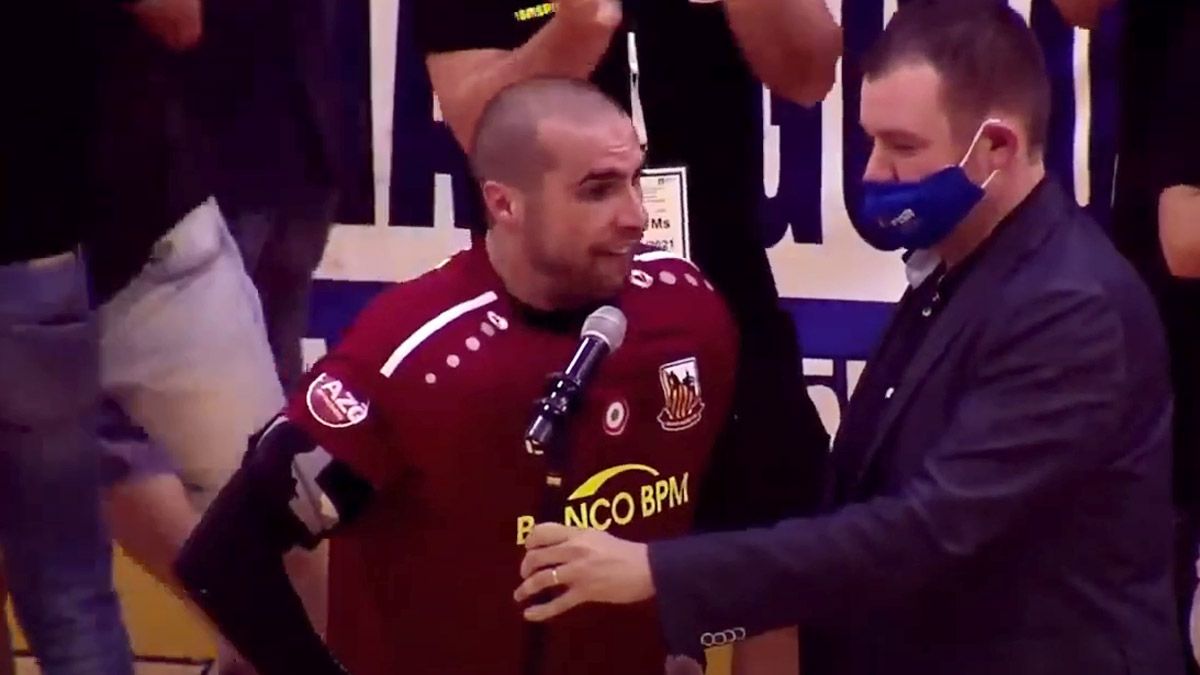 Valentín Grimalt se coronó campeón de la Serie A de Italia