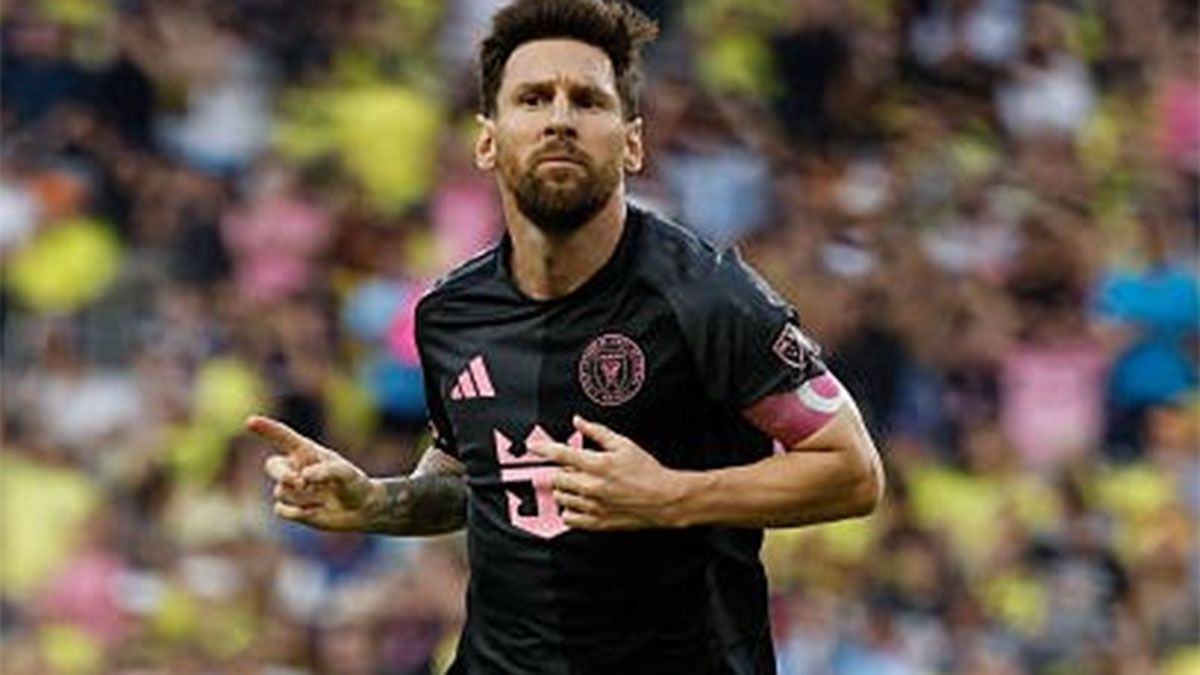 Messi tuvo una impresionante labor en la goleada del Inter Miami sobre Nashville