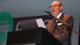 El ministro de Producción, Rodolfo Vargas Arizu, durante la apertura del Primer Foro Agroindustrial Pyme.&nbsp;
