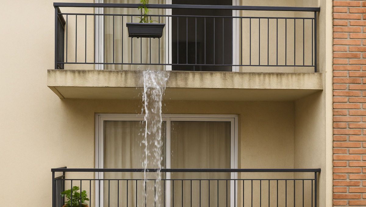¿Qué tengo que hacer si cae agua de un vecino a mi balcón, jardín o terraza según la Ley 13512?