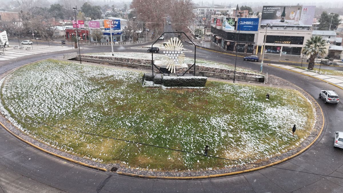 Una ciudad del sur de Mendoza rompió su propio récord de temperatura más baja en toda la provincia con 8