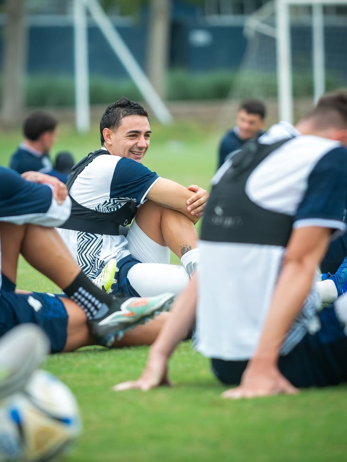 Tom&aacute;s Bottari volvi&oacute; a entrenar con el grupo luego de trabajar en la recuperaci&oacute;n de su esguince de tobillo. Foto: Gentileza.
