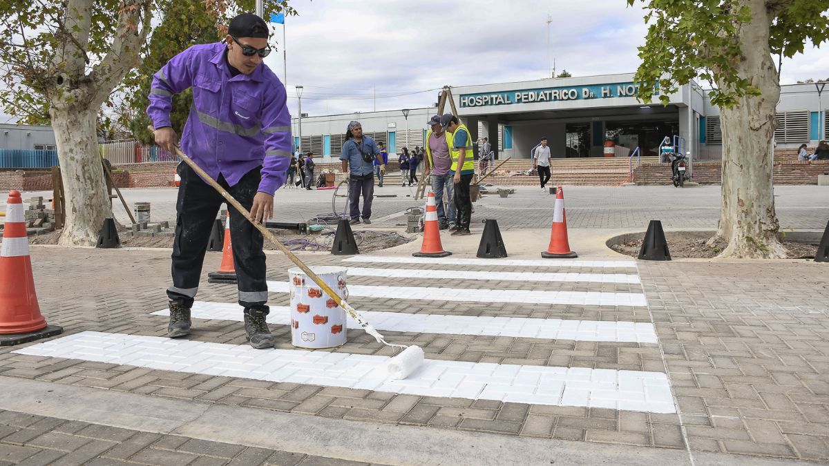 Alivio para los que transitan por Guaymall&eacute;n.