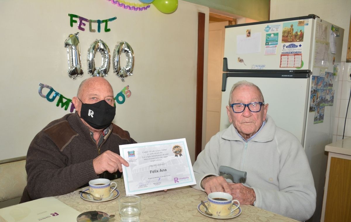 Don Félix Ana cumplió 100 años
