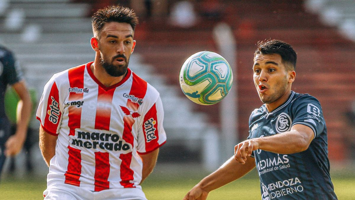Independiente Rivadavia jugó un gran partido ante River Plate en Uruguay.