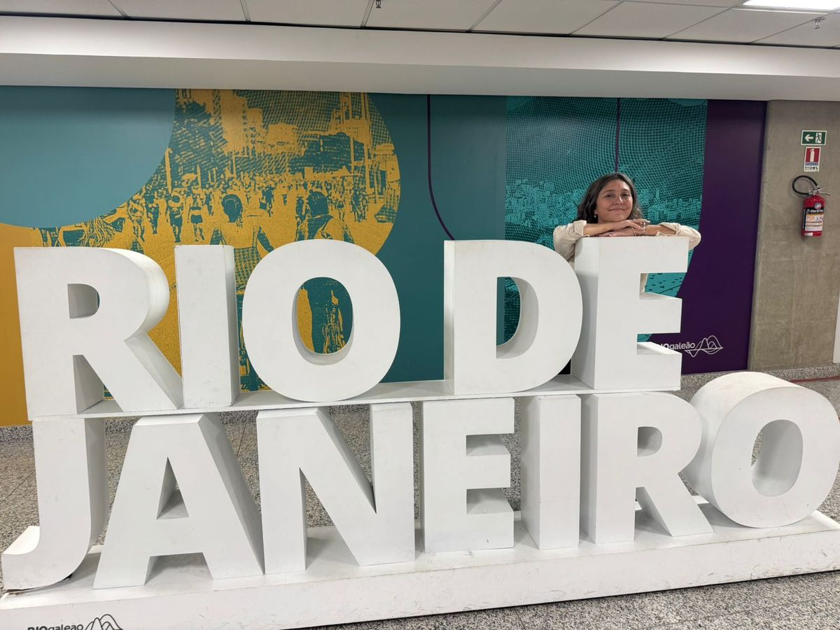 Julieta, la afortunada hincha de Independiente Rivadavia que viajó con el plantel a Brasil