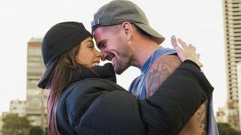 Tini Stoessel y Rodrigo de Paul a los besos tras el triunfo de la Selección argentina