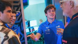 Colapinto y Alcaraz en Bahrein.