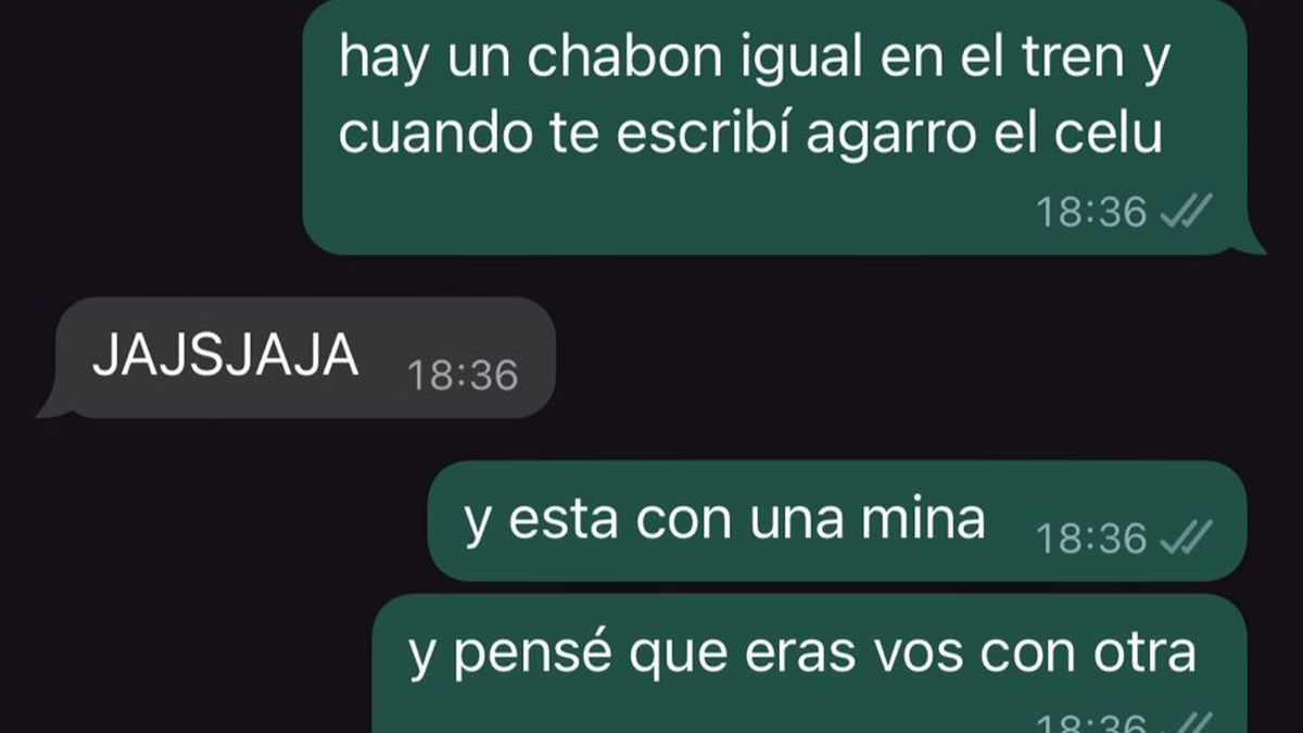 Una chica se hizo viral en Twitter tras cruzarse con el novio de su amiga en WhatsApp