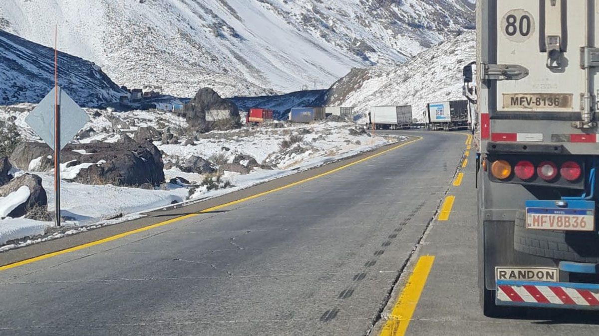 El Paso Cristo Redentor fue abierto para todo tipo de vehículos de 8 a 20 en horario de Chile, y de 9 a 21 en Argentina.