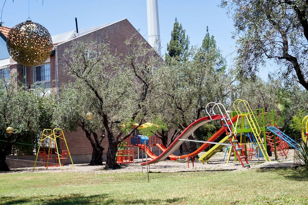 El sector de juegos de la Casita Ronald en Guaymallén. El sector de juegos de la Casita Ronald en Guaymallén.