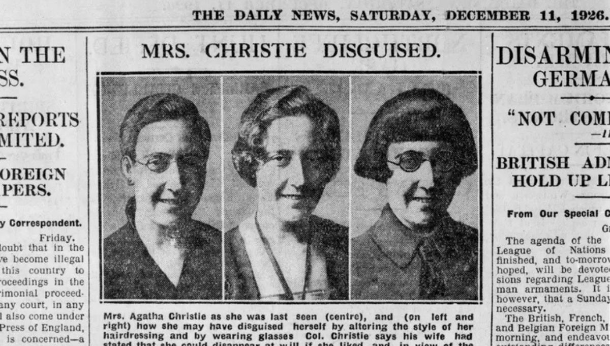 Desaparición de Agatha Christie. Desaparición de Agatha Christie. 