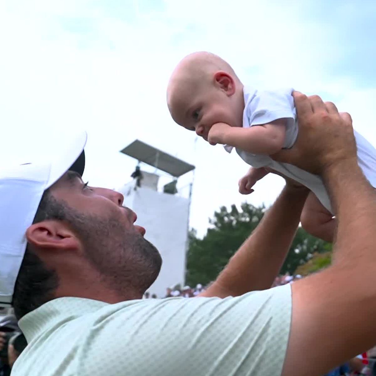 Scottie Scheffler, el mejor del golf mundial, fue padre de Bennett este a&ntilde;o.