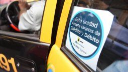 Apenas 300 taxis reciben tarjetas de crédito y débito