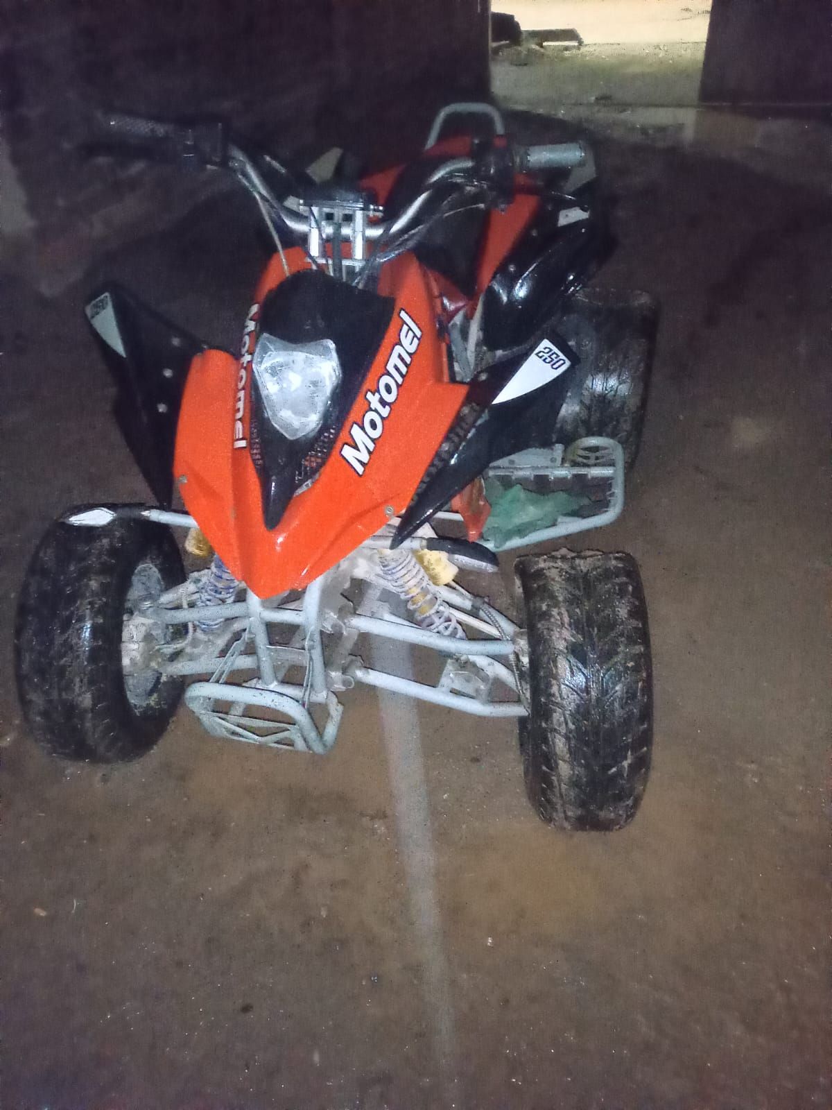 El cuatriciclo fue robado de la cochera de una casa en Guaymallén.