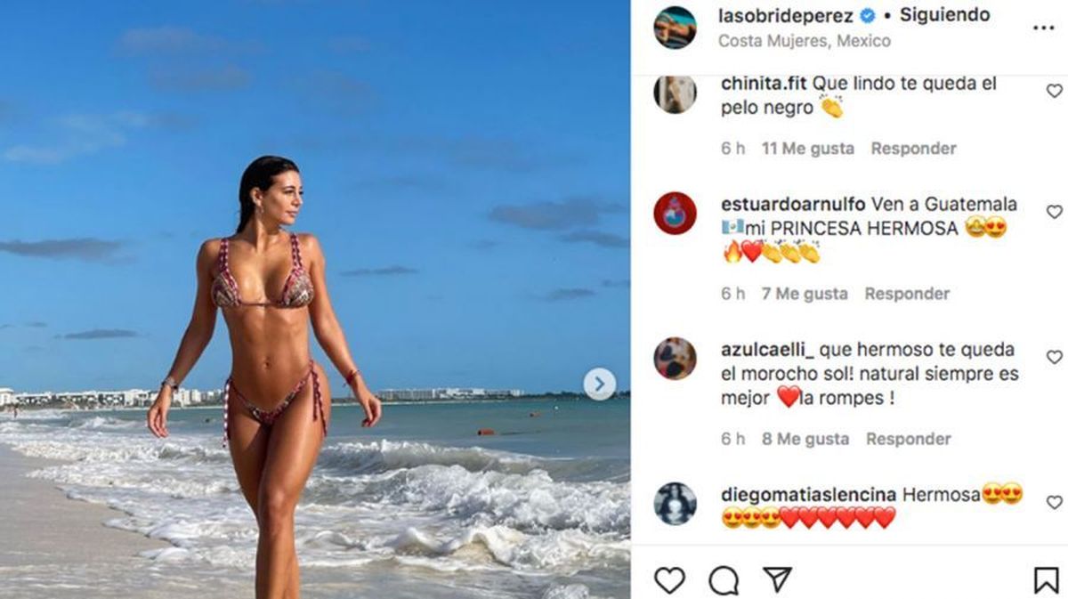 Irreconocible! Sol Pérez se pasó al bando de las morochas y la foto fue un  montón: ¡Uff rompes todo!