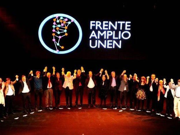 A sala llena, se presentó el Frente Amplio Unen en Buenos Aires