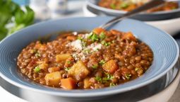 Beneficios de comer guiso de lentejas.