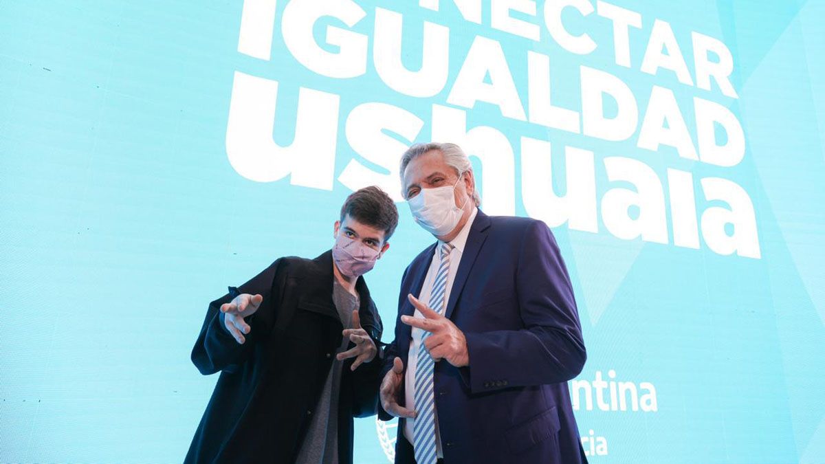 Alberto Fernández anunció la reactivación del plan Conectar Igualdad.