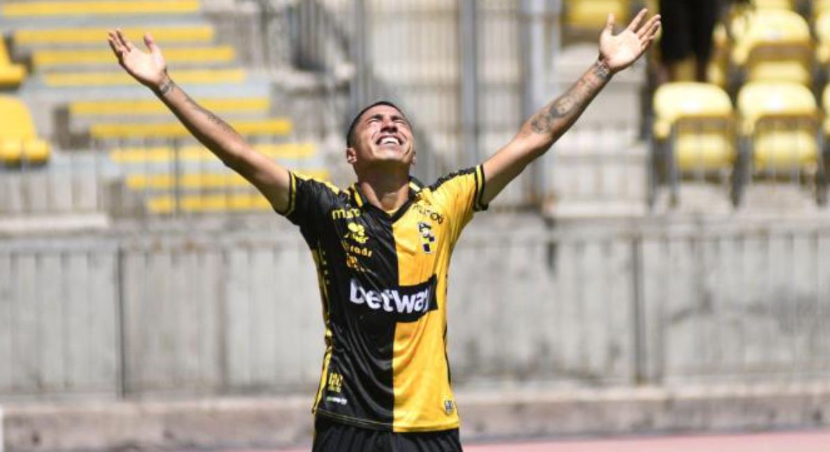 Luciano Cabral marcó su primer gol en Coquimbo Unido