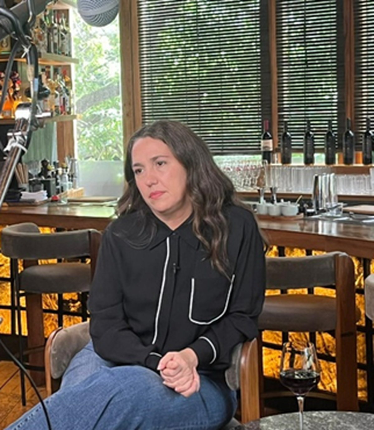 La reconocida cheff Narda Lepes, una de las personalidades que aparece en la nueva miniserie sobre el vino y la La reconocida cheff Narda Lepes, una de las personalidades que aparece en la nueva miniserie sobre el vino y la