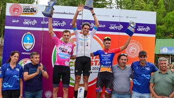 Joao Rossi, de Brasil, ganó la tercera etapa de la 48va. Vuelta de Mendoza