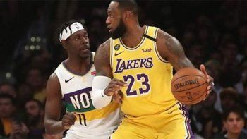 Con un LeBron James inspirado, Los Lakers superaron a Pelicans