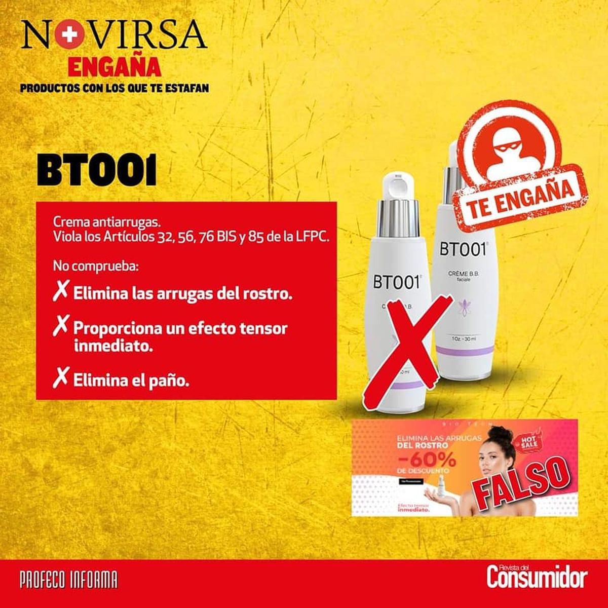 Crema antiarrugas que NO debes usar. Crema antiarrugas que NO debes usar.