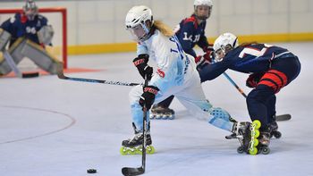 World Skate Games: Argentina hizo historia en hockey en línea femenino