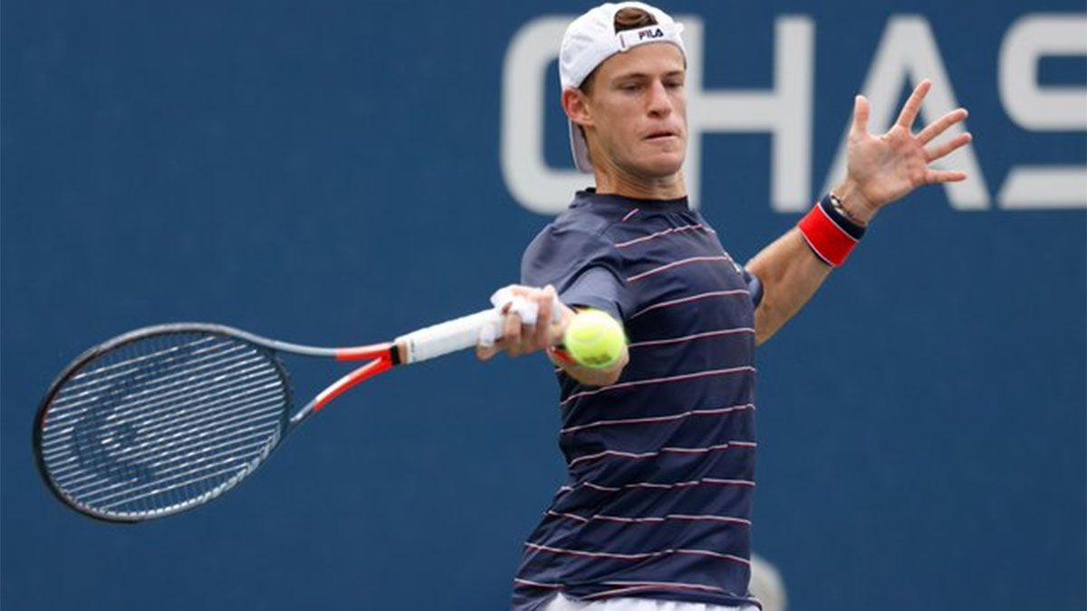 Diego Schwartzman perdió en su debut en el US Open.