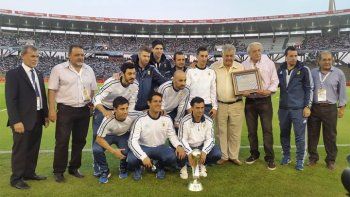Los campeones del mundo del futsal fueron homenajeados