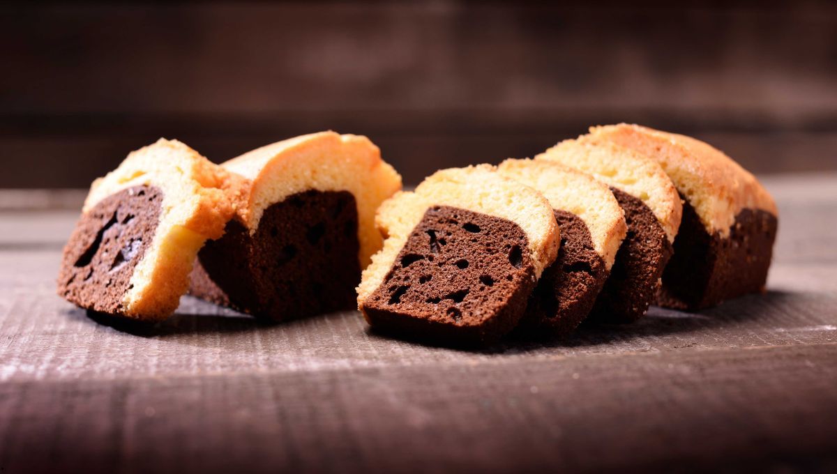 Prepara un budín sin TACC marmolado, la receta para celíacos en solo 5 pasos. Prepara un budín sin TACC marmolado, la receta para celíacos en solo 5 pasos.