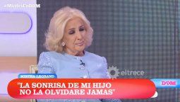 Mirtha Legrand contó cómo fueron los últimos minutos con vida de su hijo