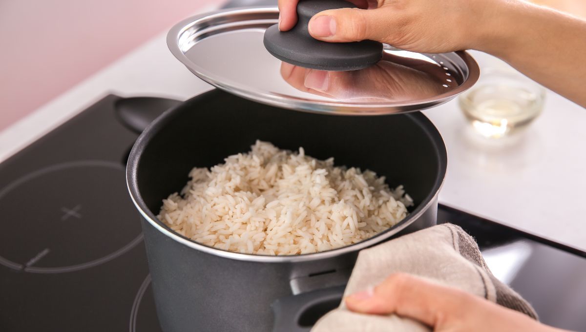 Cuál es el tiempo justo de cocción del arroz para que no quede apelmazado