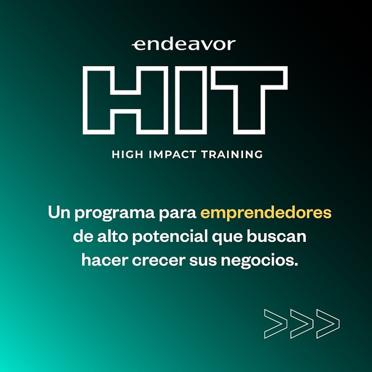 Los profesionales de la red de Endeavor ofrecerán orientación y asesoramiento a los emprendedores de estas empresas. Los profesionales de la red de Endeavor ofrecerán orientación y asesoramiento a los emprendedores de estas empresas.