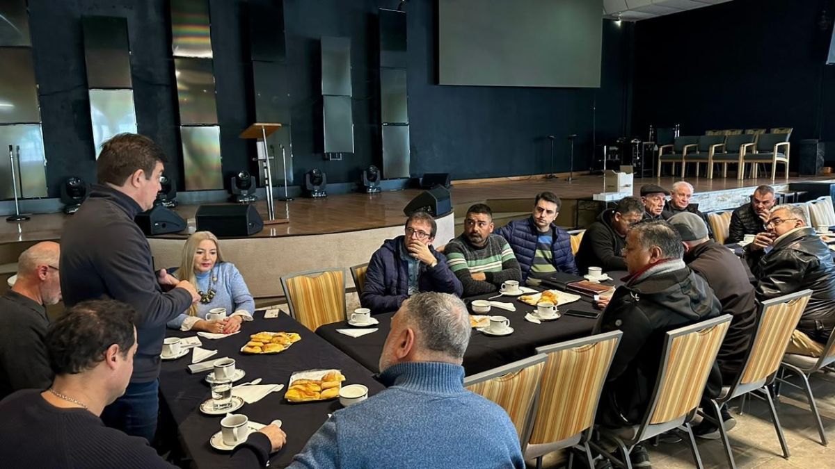 Omar De Marchi profundiza la campaña en el Sur, haciendo pie en San Rafael