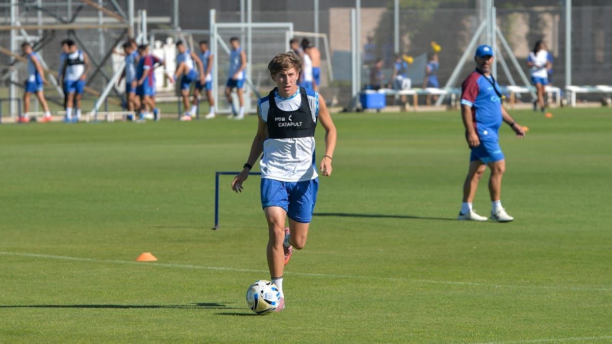 Santino Andino la joya de Godoy Cruz habló de su futuro y de su posible pase a River.