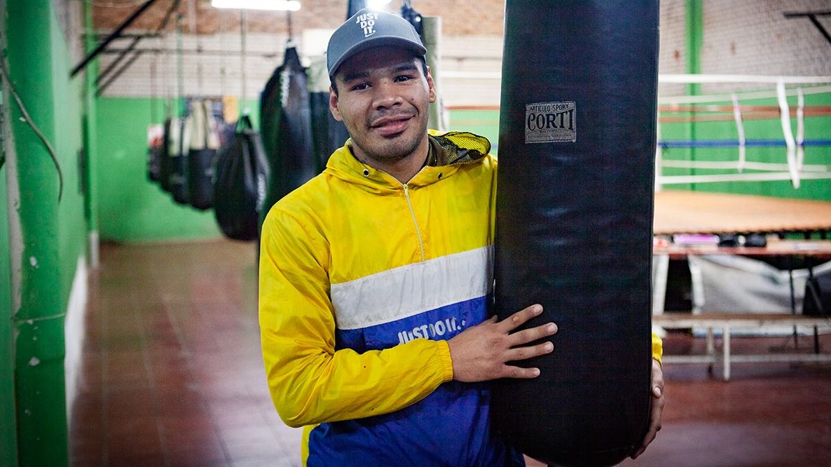 Nicolás Palavecino sueña con ser campeón mundial y poder darle a sus niños la mejor vida posible. Desde ya, los ha colmado de amor y buenos ejemplos.