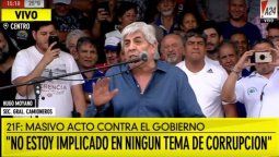 En una multitudinaria protesta