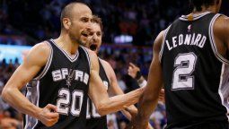 Hora y TV: los Spurs de Ginóbili y un nuevo partido por los play offs