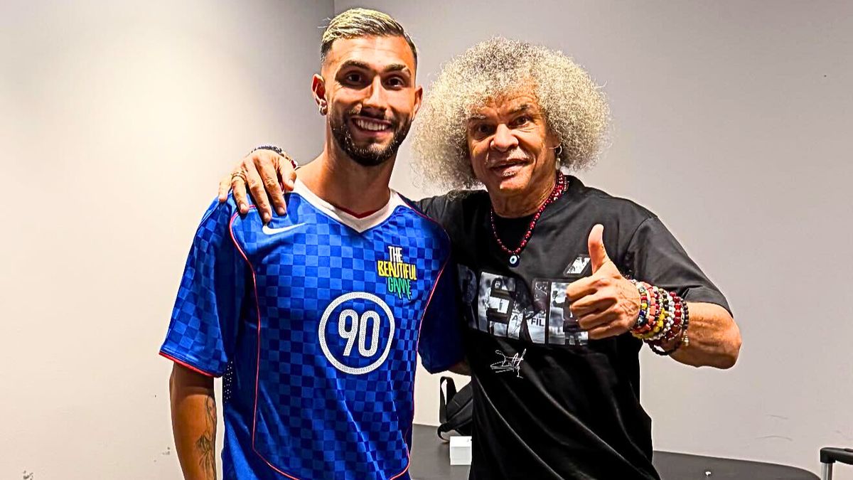 Castellanos y Valderrama en Miami.