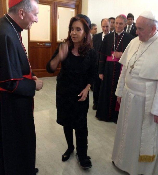 Cristina se esguinzó