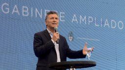 Macri encabezó en Tecnópolis una reunión del Gabinete ampliado