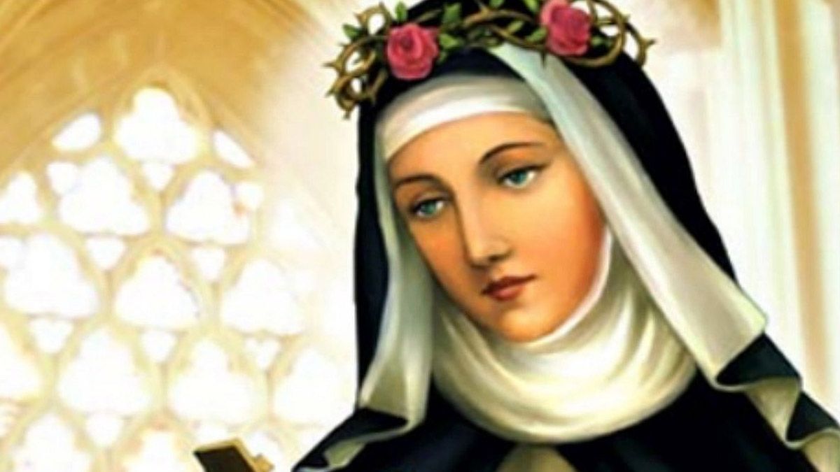 Santa Rosa de Lima, santa patrona de América. Santa Rosa de Lima, santa patrona de América.