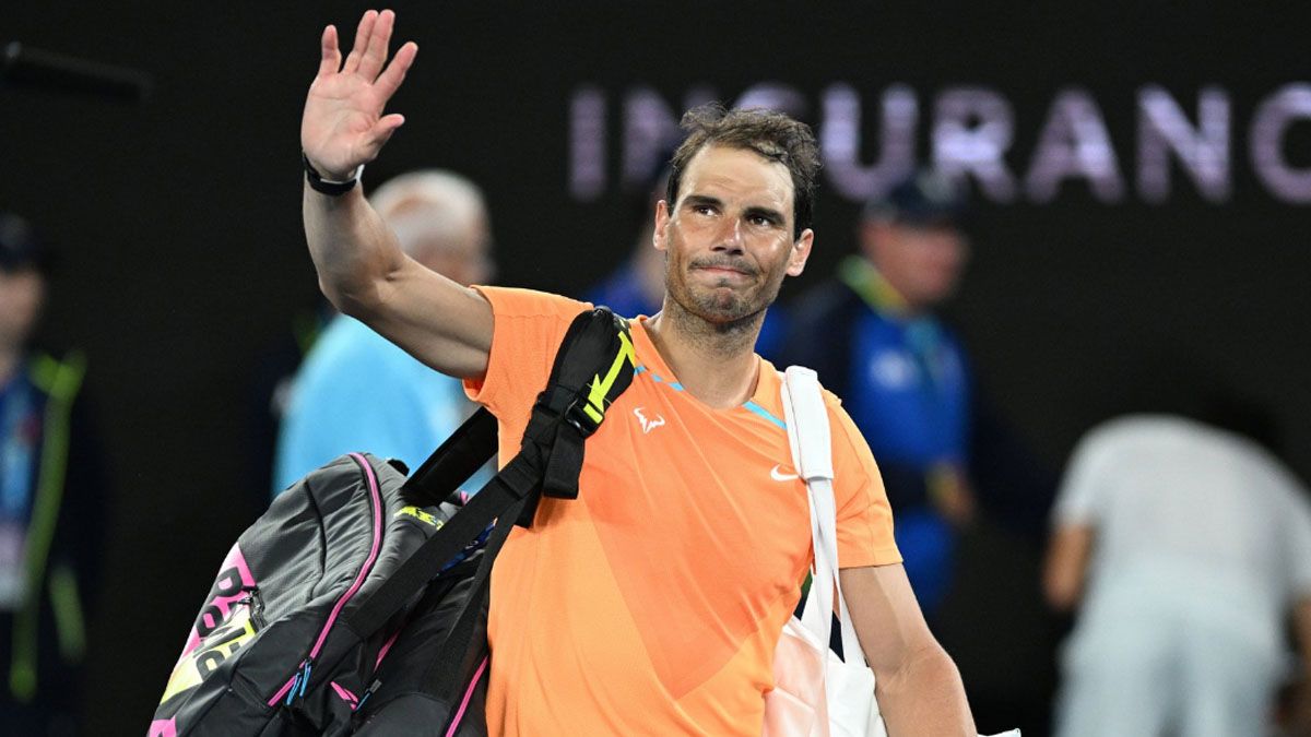 Rafael Nadal se fue triste y decepcionado del Australian Open