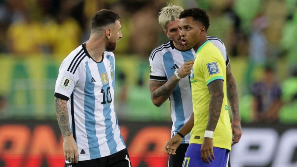 El brasileño Rodrygo hizo una seria denuncia tras su encontronazo con Messi