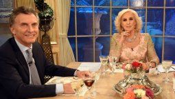 Mauricio Macri recibe hoy a Mirtha Legrand para almorzar juntos en la Casa Rosada